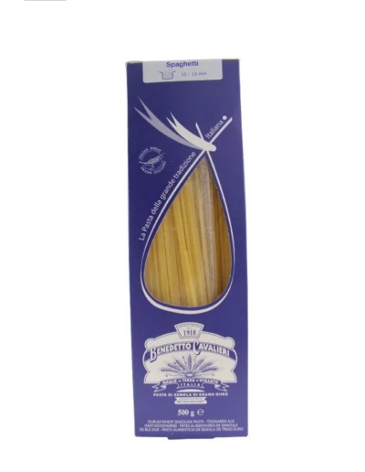 Spaghetti Benedetto Cavalieri 500g – Pasta Artigianale