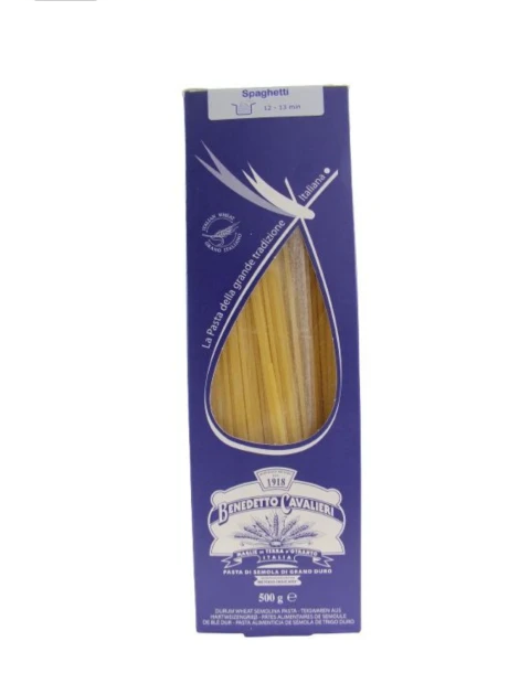 Spaghetti Benedetto Cavalieri 500g – Pasta Artigianale