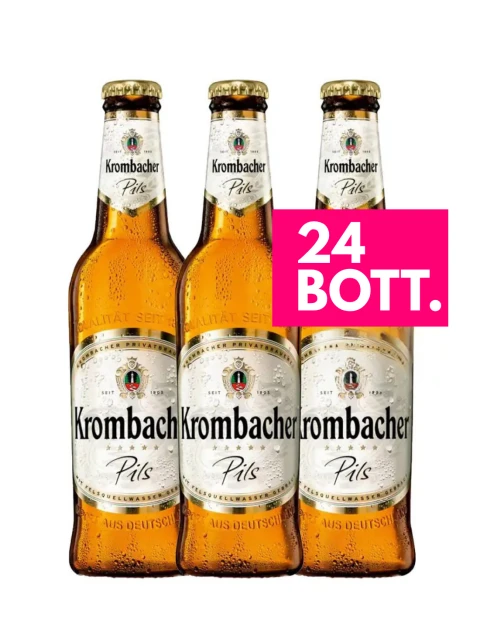 Krombacher Pils 33cl – Birra Chiara Tedesca