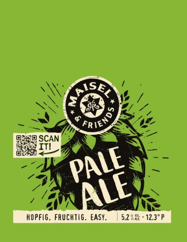 Maisel & Friends Pale Ale 33cl – Birra Tedesca Artigianale