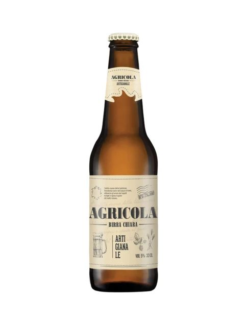 Agricola Chiara 5° 33cl – Birra Artigianale Italiana