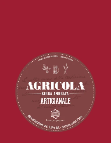 Agricola Ambrata 33cl – Birra Artigianale Italiana