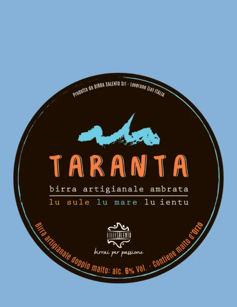 Taranta Ambrata 33cl – Birra Salento Artigianale