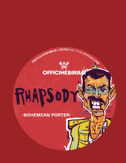 Officine Birrai Bohemian Rhapsody 33cl – Strong Lager Artigianale