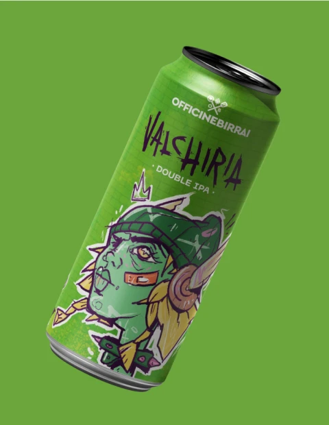Officine Birrai Double I. Valchiria 33cl – Birra Artigianale Italiana