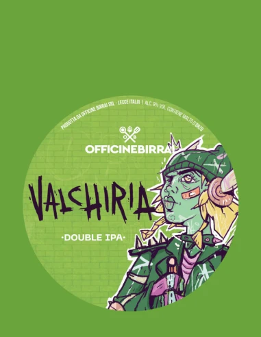 Officine Birrai Double I. Valchiria 33cl – Birra Artigianale Italiana