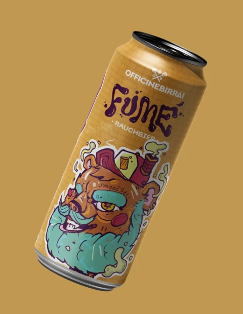 Officine Birrai Fumè 33cl – Birra Affumicata Artigianale