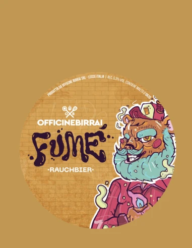 Officine Birrai Fumè 33cl – Birra Affumicata Artigianale