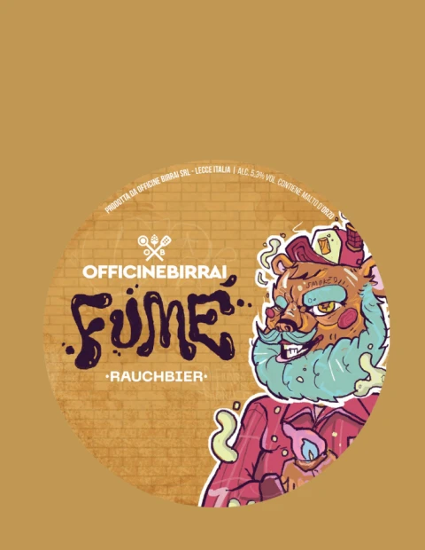 Officine Birrai Fumè 33cl – Birra Affumicata Artigianale
