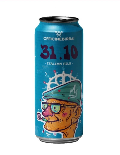 Officine Birrai Pils 31.10 33cl – Birra Artigianale Italiana