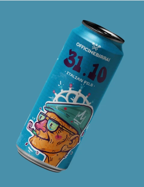 Officine Birrai Pils 31.10 33cl – Birra Artigianale Italiana