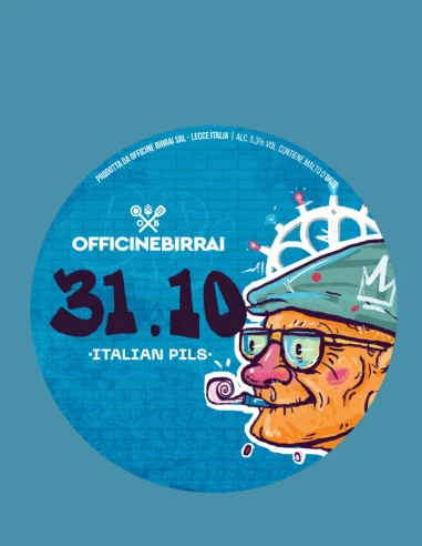 Officine Birrai Pils 31.10 33cl – Birra Artigianale Italiana