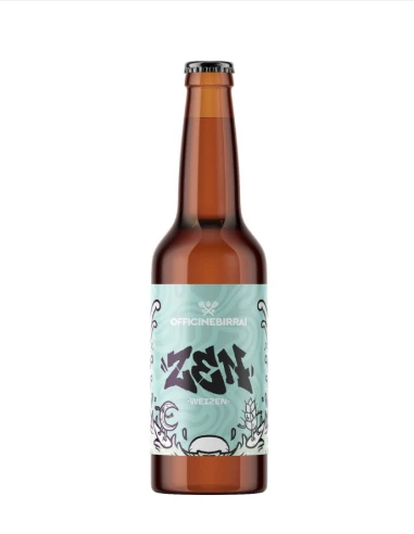 Officine Birrai ZEN Weiss 33cl – Birra Artigianale Italiana