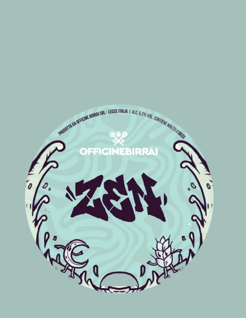 Officine Birrai ZEN Weiss 33cl – Birra Artigianale Italiana