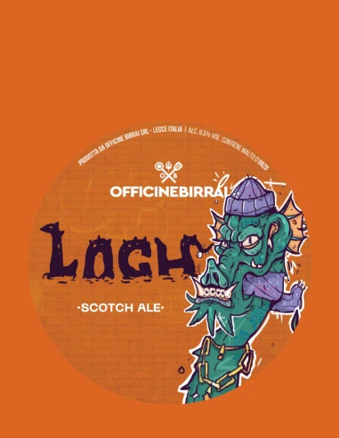 Officine Birrai Scotch Ale Loch Ale 33cl – Birra Artigianale Italiana