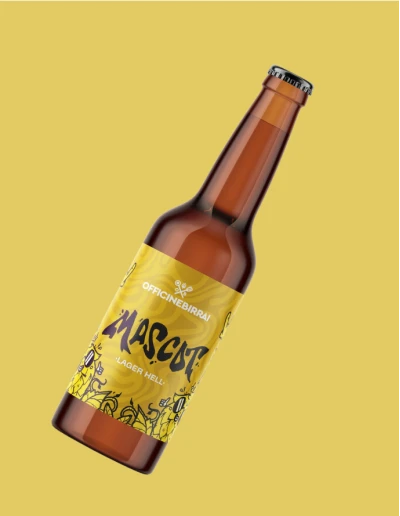Officine Birrai Lager Mascotte 33 cl – Birra Artigianale 2
