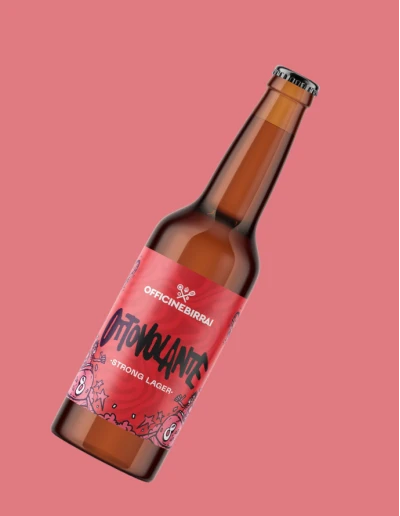 Officine Birrai Ottovolante 33 cl – Strong Lager Artigianale 2