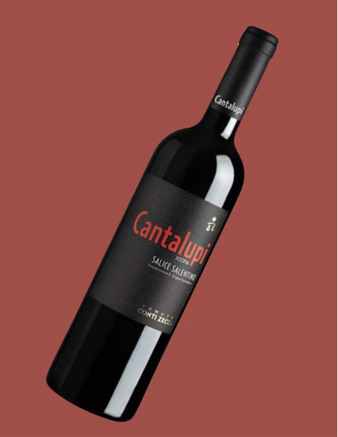 Cantalupi Riserva cl.75 Conti Zecca - DOP Salice Salentino