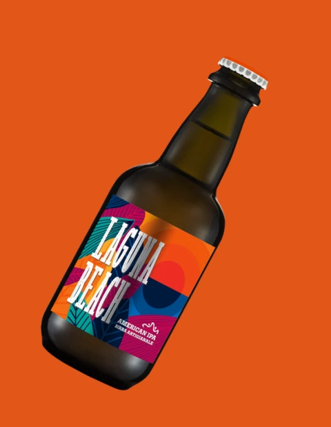 Birra Salento Laguna Beach 33cl – American Pale Ale Ambrata
