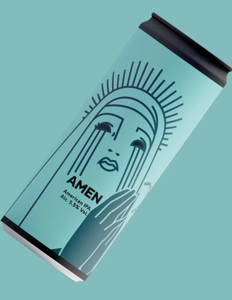 WAR Amen IPA 33cl Lattina – Birra Artigianale Italiana