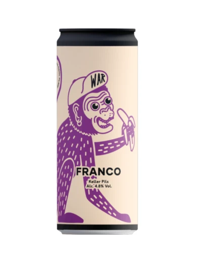 WAR Franco Keller Pils 33cl Lattina – Birra Artigianale Italiana