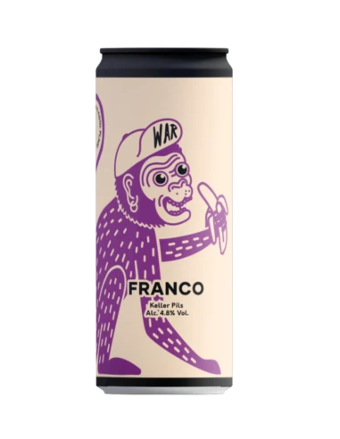 WAR Franco Keller Pils 33cl Lattina – Birra Artigianale Italiana