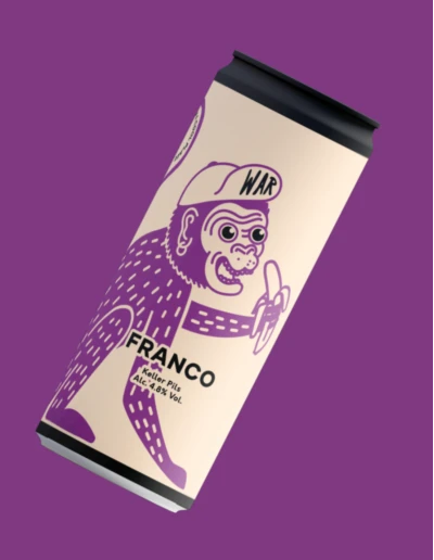 WAR Franco Keller Pils 33cl Lattina – Birra Artigianale Italiana 2