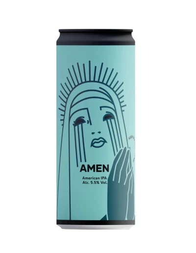 WAR Amen IPA 33cl Lattina – Birra Artigianale Italiana