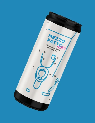 WAR Mezzo Fatto DDH IPA 33cl Lattina – Birra Artigianale Italiana 2