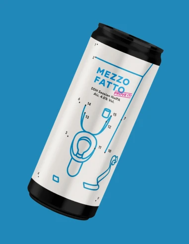 WAR Mezzo Fatto DDH IPA 33cl Lattina – Birra Artigianale Italiana