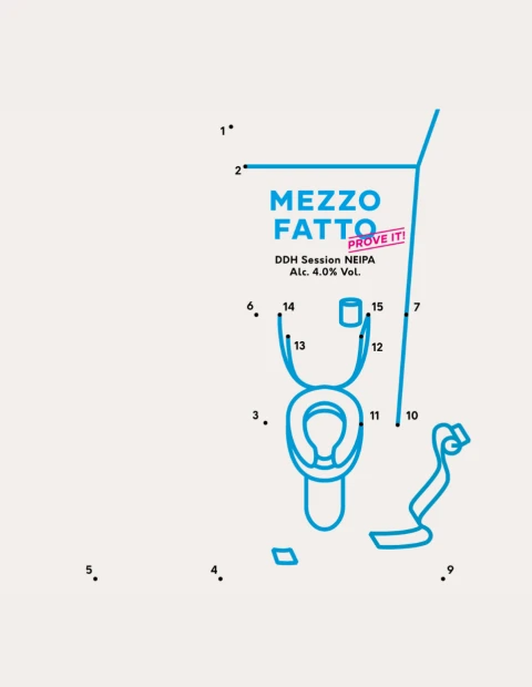 WAR Mezzo Fatto DDH IPA 33cl Lattina – Birra Artigianale Italiana