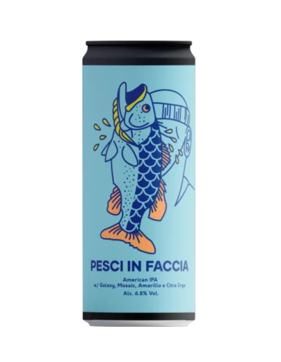 WAR Pesci Faccia IPA 33cl Lattina – Birra Artigianale Italiana
