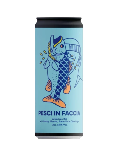 WAR Pesci Faccia IPA 33cl Lattina – Birra Artigianale Italiana