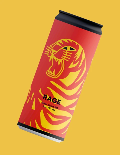 WAR Rage IPA 33cl Lattina – Birra Artigianale Italiana