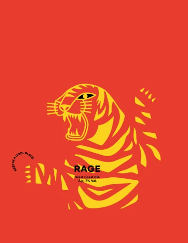 WAR Rage IPA 33cl Lattina – Birra Artigianale Italiana