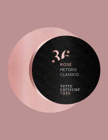 Terre Carsiche 36 Mesi Extra Brut Rosé Metodo Classico 75cl