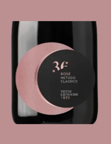 Terre Carsiche 36 Mesi Extra Brut Rosé Metodo Classico 75cl