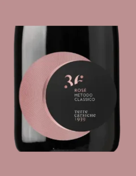 Terre Carsiche 36 Mesi Extra Brut Rosé Metodo Classico 75cl