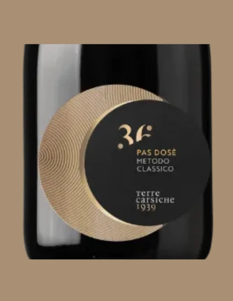 Terre Carsiche 36 Mesi Pas Dosé Metodo Classico 75cl