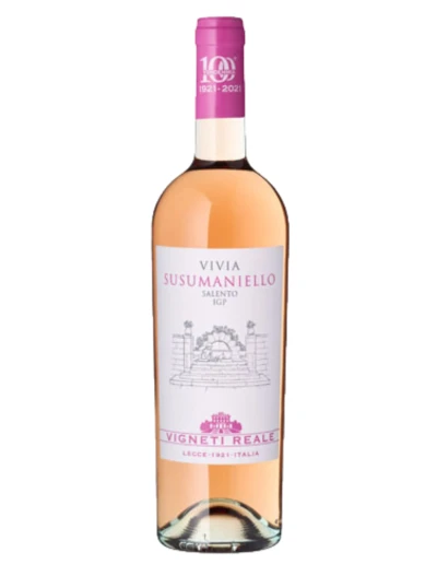 Vigneti Reali Vivia Susumaniello Rosato IGP Salento 75 cl