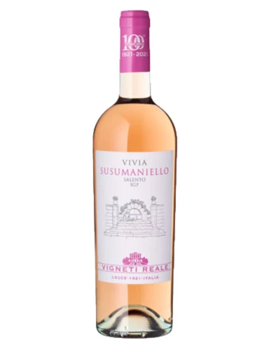Vigneti Reali Vivia Susumaniello Rosato IGP Salento 75 cl