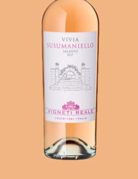 Vigneti Reali Vivia Susumaniello Rosato IGP Salento 75 cl