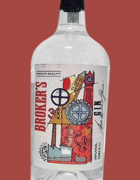 Broker’s Gin 38° 100 cl | Vineria24