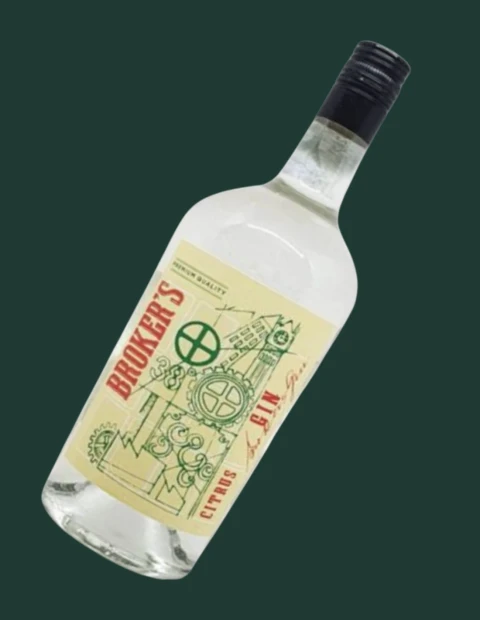 Broker’s Citrus Gin 38° 100 cl | Vineria24