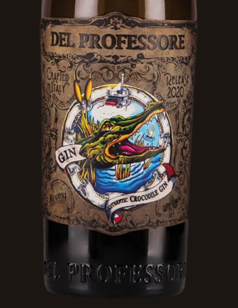 Gin del Professore Crocodile 70 cl | Vineria24