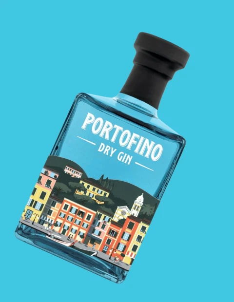 Portofino Dry Gin 43% 50 cl | Vineria24